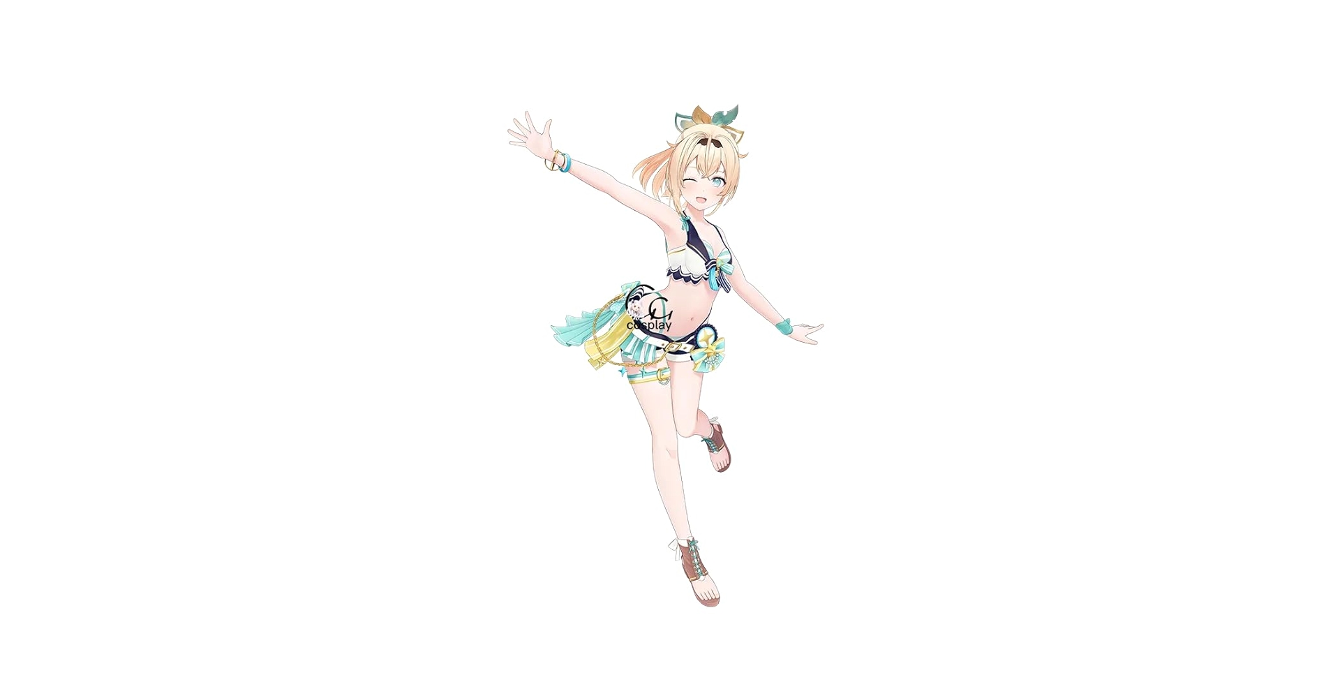 Amazon.co.jp: [1767] Vtuber 風真いろは 共通ホロサマ水着2023